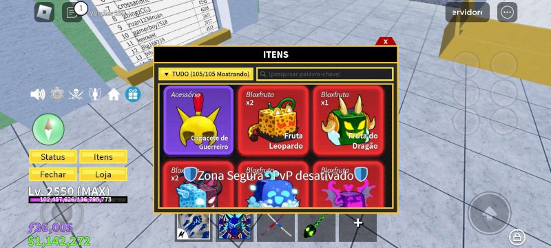 Desapego Games - Roblox > Loja de frutas fisicas blox fruits