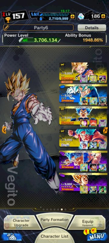 Compte Dragon Ball Legends – Nombreux Ultras Et LF, Prix Discutable