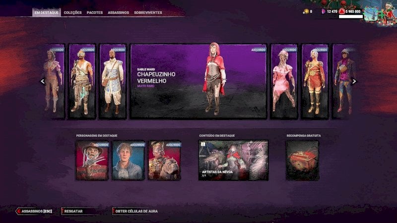 Desapego Games - Dead by Daylight > Dead By Daylight - Unlock Skins ...