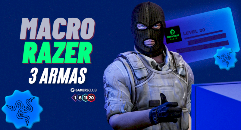 Desapego Games - Counter Strike (CS:GO) > Macro Razer CS2 PRO – 3 Armas ...