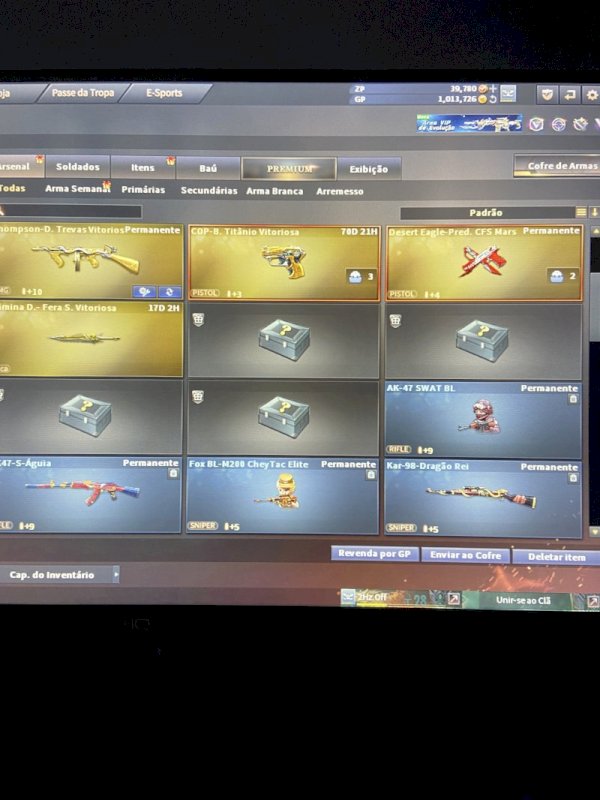 Desapego Games - Crossfire > Crossfire conta vip