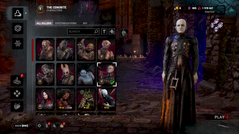 Desapego Games - Dead by Daylight > Conta Dead By Daylight (epic games ...