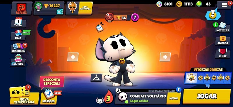 Kit Bs Desapego Games - Brawl Stars > conta com kit bs