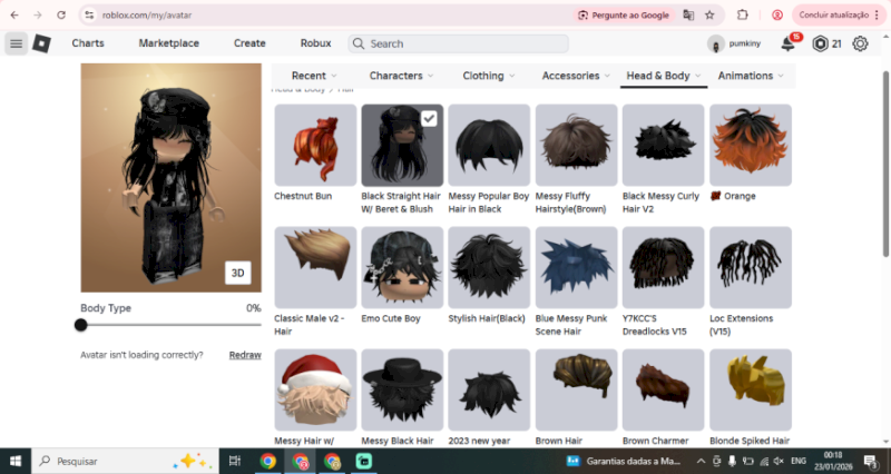 Desapego Games - Roblox > CONTA COM MUITAS SKINS COM PREMIUM E 19MIL ...