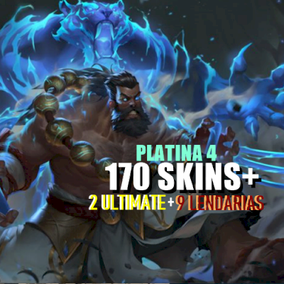 Conta plat 4 (ex plat 1) Skins 170+ 