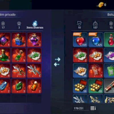 Conta LVL 67 - PWR 76k