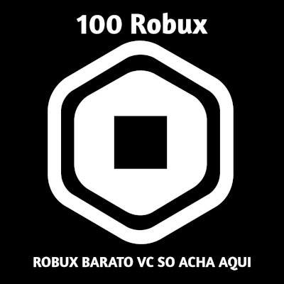 100 Robux (ENVIO IMEDIATO)