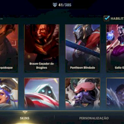 Conta de wild rift main sup