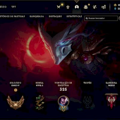 Conta lol Gold 1