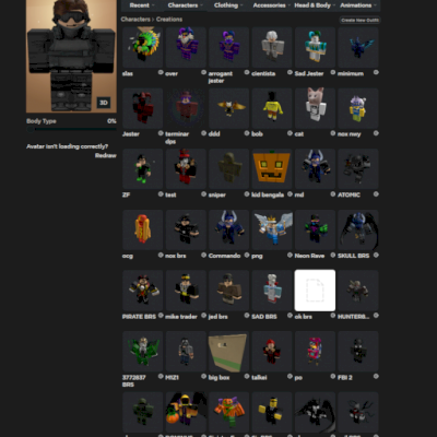  Conta de Roblox com mais de 5000 reais em itens (desapego)