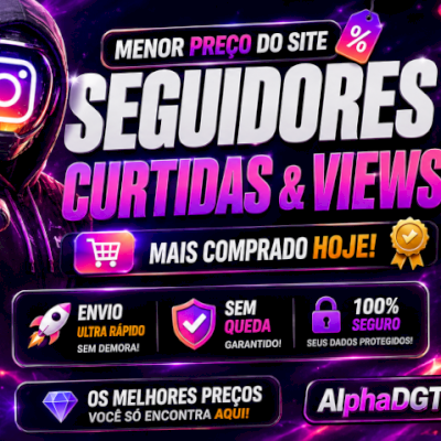 ATÉ 80% OFF⚡SEGUIDORES + CURTIDAS R$9,99 INSTAGRAM (ENVIO IMEDIATO)
