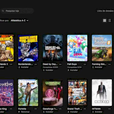 Conta Epic Games - com Fortnite /overcooked 1 e 2 /GTA 5 / Watch dogs / 