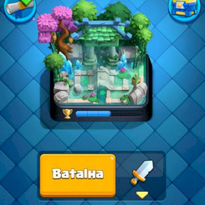 Conta Clash Royale Arena 18 com várias cartas Full 
