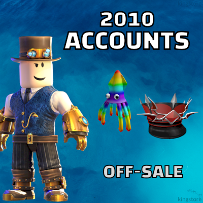 CONTAS ROBLOX CRIADA EM 2010/2011/2017/2018 (ENTREGA AUTOMATICA!)