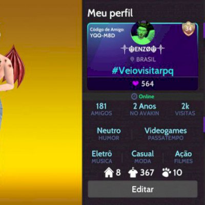 CONTA LVL 34 AVAKIN LIFE  itens raros