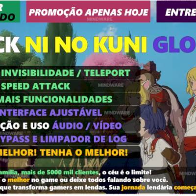 HACK NI NO KUNI CROSS GLOBAL 🚀 100% INDETECTÁVEL E PRIVADO - [RECOMENDAMOS]