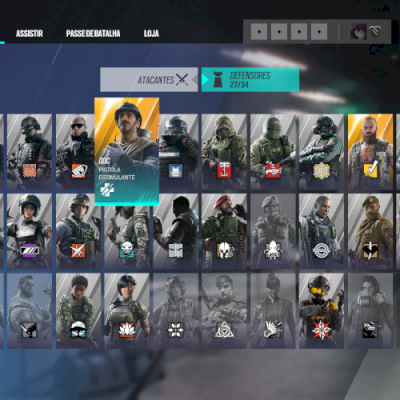 Conta Ubisoft Rainbow Six 5 elites e XDefiant