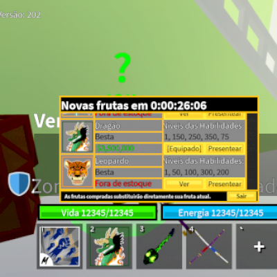 Conta blox fruits muito barata a preço de banana