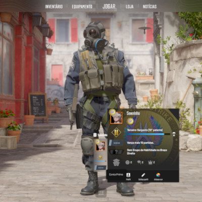 CONTA PRIME CS GO COM MEDALHA