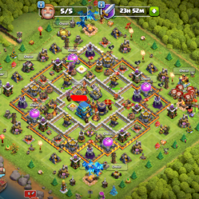 CONTA COC - CV 12 - LVL 149 - 721 DE GEMAS -  FULL ACESSO - PREÇO DE BANANA 