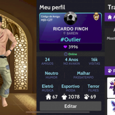 Conta com itens raros, Lvl 49, 3 asas de ouro, Dragão de ouro, 3995 likes, etc