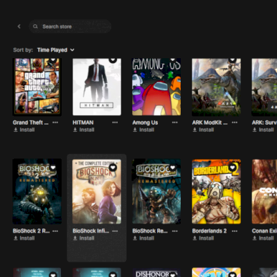 Conta epic games com 102 jogos
