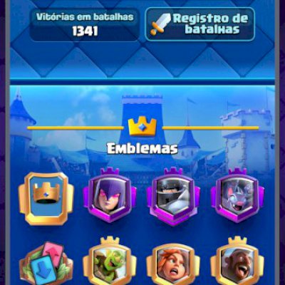 CONTA DE CLASH ROYALE GEMADA PARADA