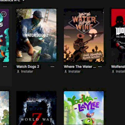 Epic games com 82 jogos 