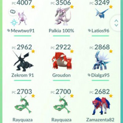 Pokémon Go LV 39 