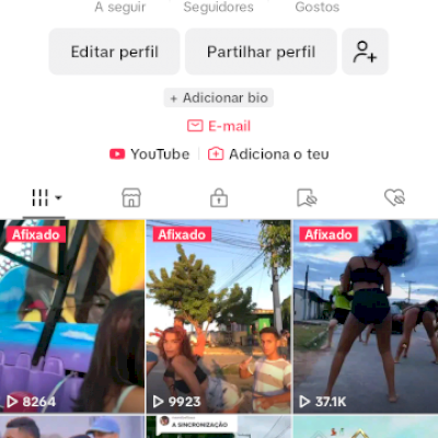 Vendo conta Tik Tok com 6.510 seguidores
