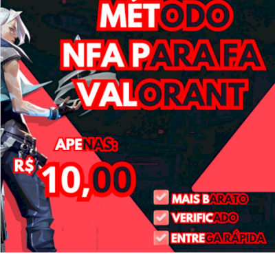 [MAIS VENDIDO] MÉTODO NFA VALORANT!