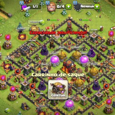 Cv10 746 gemas, full elixir, gold, dark elixir, Cc 5 mais de 1m em elixir e gold
