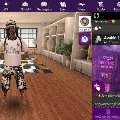 Conta de Avakin Life Camisas de time únicas no jogo 