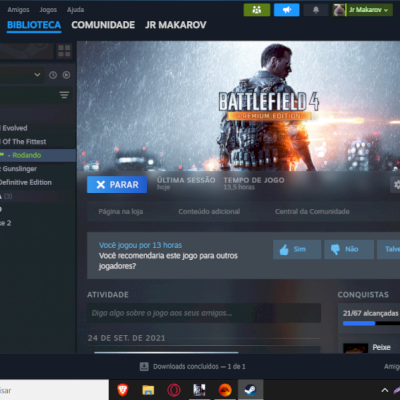 Conta com Battlefield 4 Premium Edition, Dead Island Definitive Edition outros