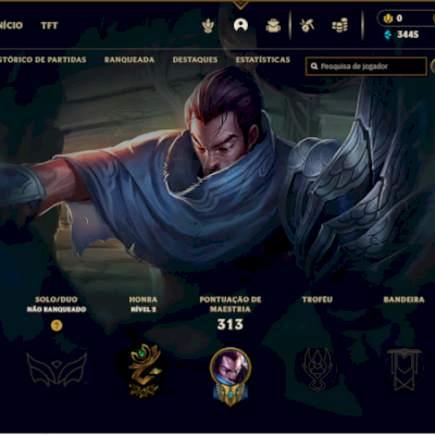 Conta LOL 2017