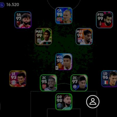 Conta efootboll (pés) mobile 