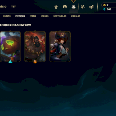 Conta LoL unranked level 35
