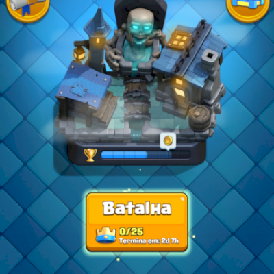 Conta Clash Royale, Arena Level 12, 4006 troféus, 120k gold, nível 30, 644 gemas