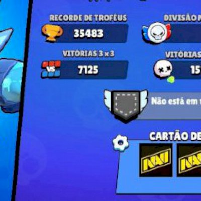 CONTA DE BRAWL STARS GEMADA.