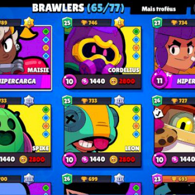Conta de brawl stars