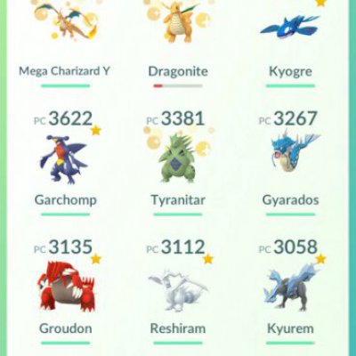 Conta pokémon go, com vários lendários e shiny, preço negociável.