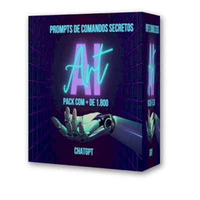   Pack Mais de 1.800 Prompts de Comandos Secretos CHATGPT 