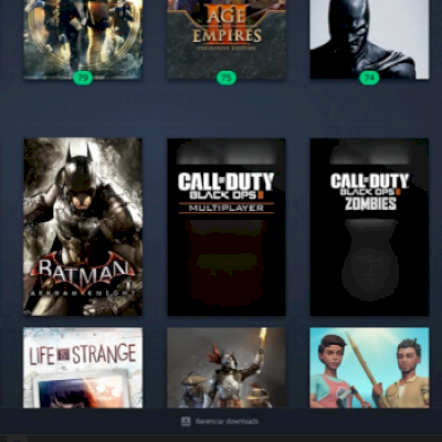 Conta com New World e Dark Souls 3 (todas as dlcs)
