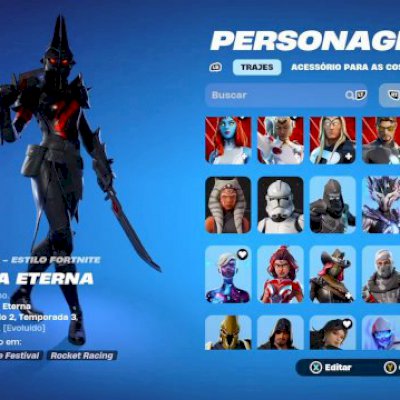 Vendo essa conta fortnite 