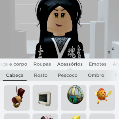 Conta Roblox com várias coisas 