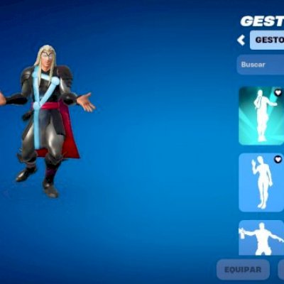 Conta fortnite com 25 skinscom gesto hot marat