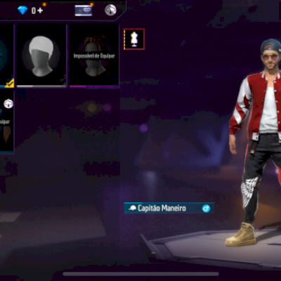 Conta free fire iniciante 