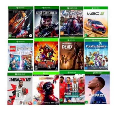 Vendo jogos mídia mídia compartilhada de xbox 360 