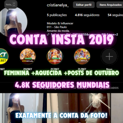 Conta Instagram 4K