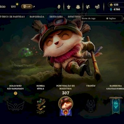 Conta de LoL